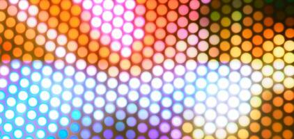 Abstract blurred circle lights panel background. Holiday decorations. photo