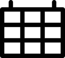 Calendar Icon symbol image for schedule or appointment vector