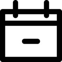 Calendar Icon symbol image for schedule or appointment vector