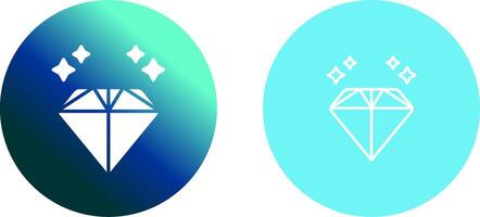 diseño de icono de diamante vector