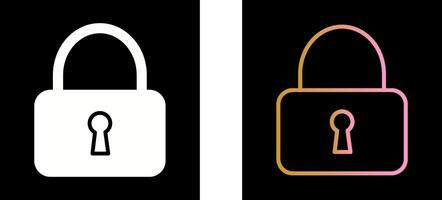 Lock Icon Design vector