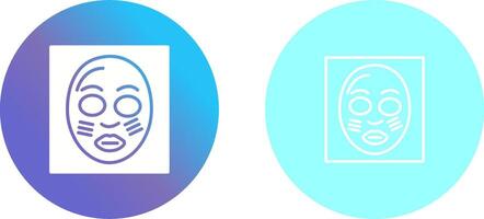 Facemask Icon Design vector