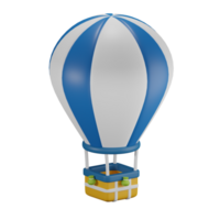 aire globo 3d ilustración png