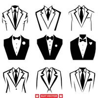 Suited for Success Polished Suit Silhouettes for Every Occasion vector