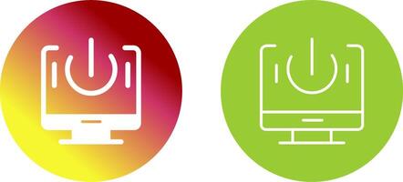 Shutdown Icon Design vector