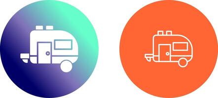 Trailer Icon Design vector