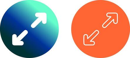 Expand Icon Design vector