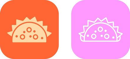Tacos Icon Design vector