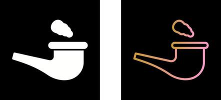 Smoke Pipe Icon Design vector