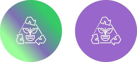 Recycle Arrows Icon Design vector