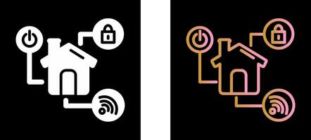 Smarthome Icon Design vector