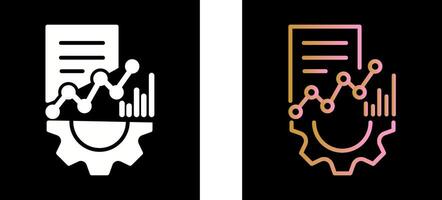 Manage Data Icon Design vector