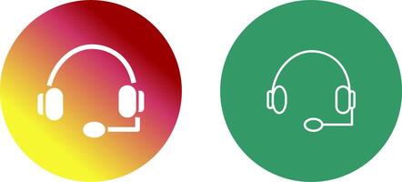 Headphones Icon Design vector