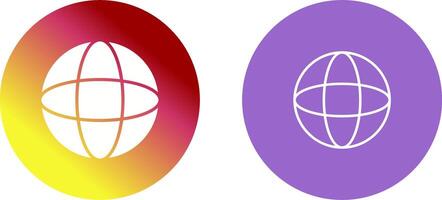 Globe Icon Design vector