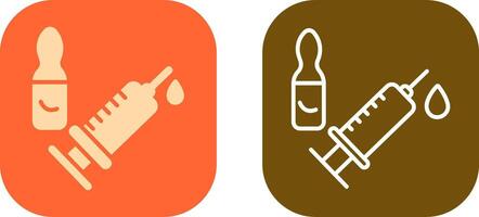 Syringe Icon Design vector