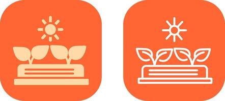 Plants Icon Design vector