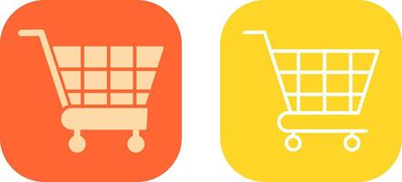 Trolley Icon Design vector