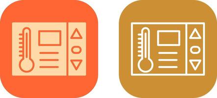 Thermostat Icon Design vector