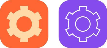 Setting Gear Icon Design vector