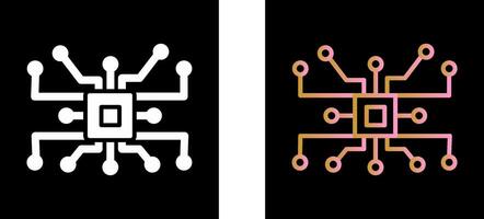 Circuit Icon Design vector