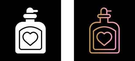 Perfume Bottle Icon Design vector