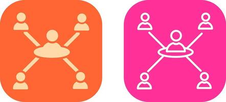 Team Work Icon Design vector