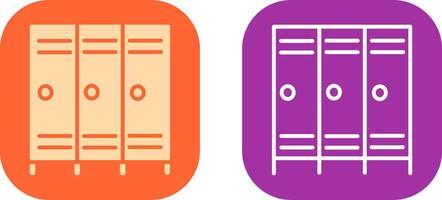 Lockers Icon Design vector