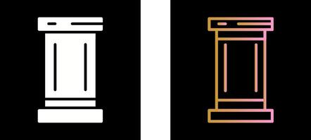 Pillar Icon Design vector