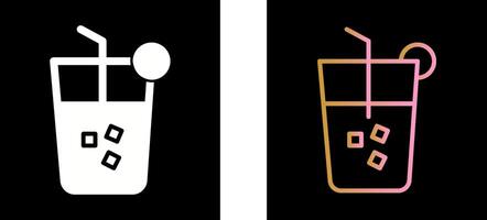 Cold Drink Icon Design vector