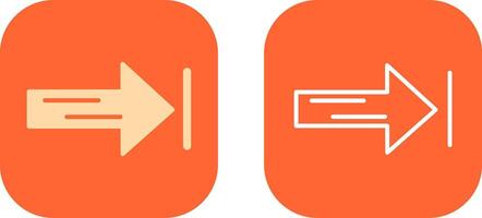 Left Arrow Icon Design vector