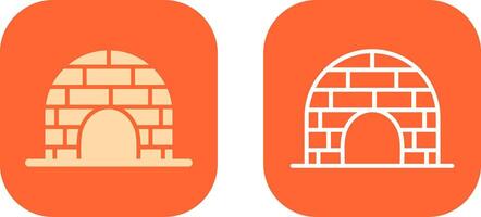 Igloo Icon Design vector