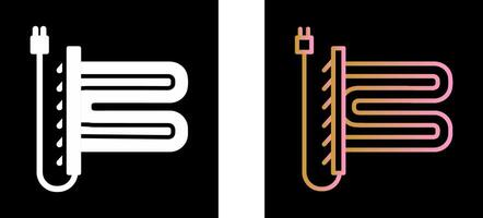 Towel Dryer Icon Design vector