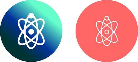 Atom Icon Design vector