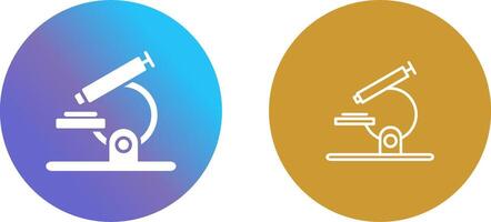 Microscope Icon Design vector