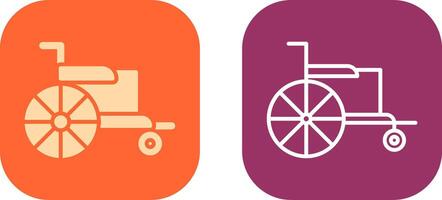 Wheelchair Icon Design vector