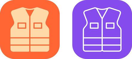 Life Jacket Icon Design vector