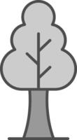 Tree Fillay Icon vector