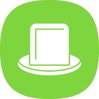 Hat Line Two Color Icon vector