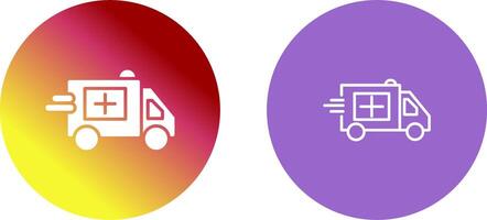 Ambulance Icon Design vector