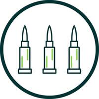 Bullets Line Circle Icon vector