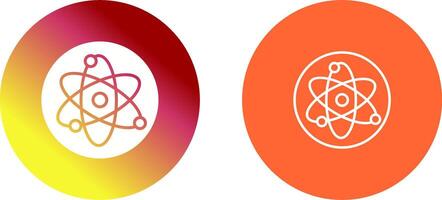 Atom Icon Design vector