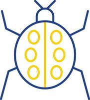 Insect Line Two Color Icon vector