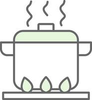 Boiling Fillay Icon vector