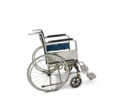 The wheelchair is empty transparent png