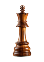 Wooden Textured Chess Kings png