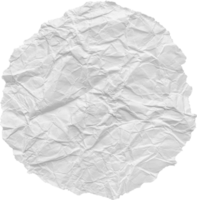 White Ripped Crumpled Paper Piece png