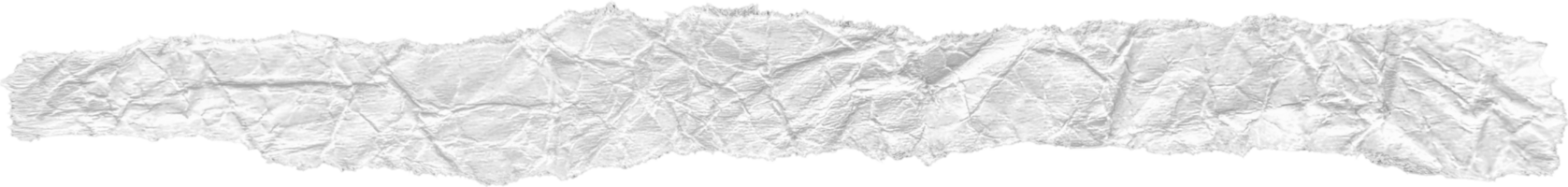 branco rasgado amassado papel peça png