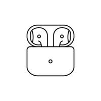 airpods icon s vector