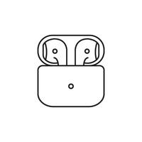 airpods icon s vector