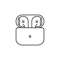 airpods icono s vector